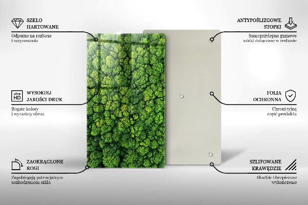 Worktop protector Nature - moss plant