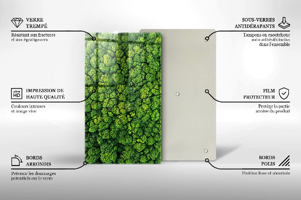 Worktop protector Nature - moss plant