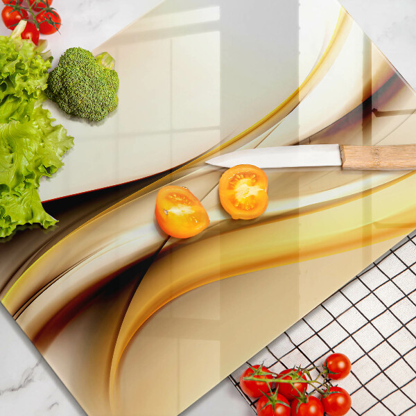 Worktop protector Abstraction smoke lines