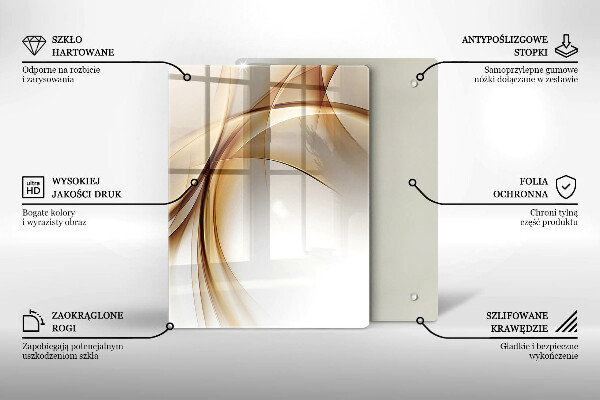 Worktop protector Spring pink flowers