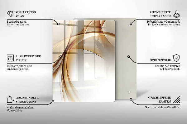 Worktop protector Spring pink flowers