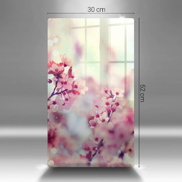 Worktop protector Spring pink flowers