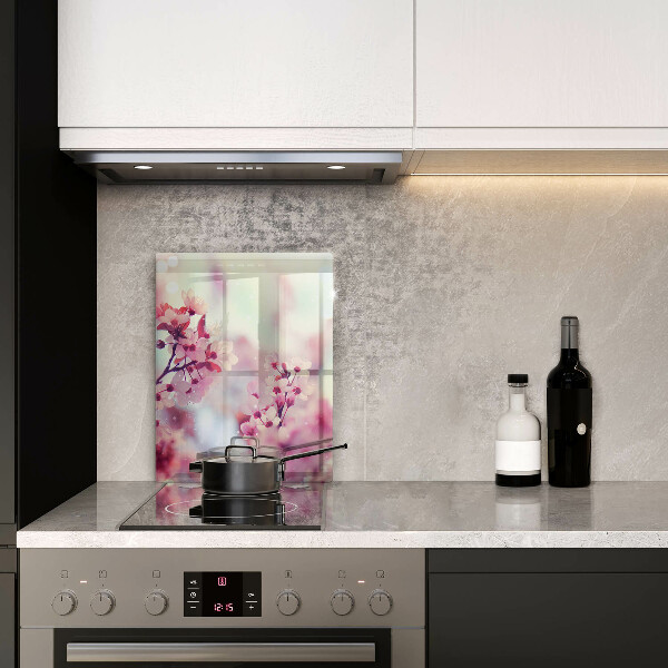 Worktop protector Spring pink flowers