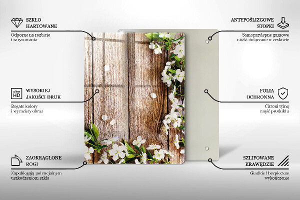 Worktop protector Sunflowers on the boards