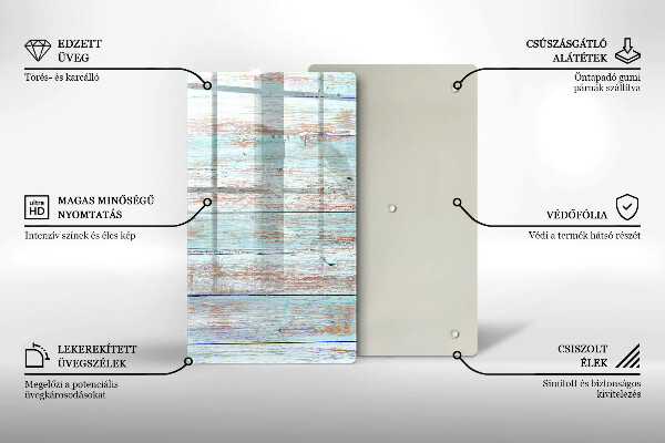 Worktop protector Old vintage boards