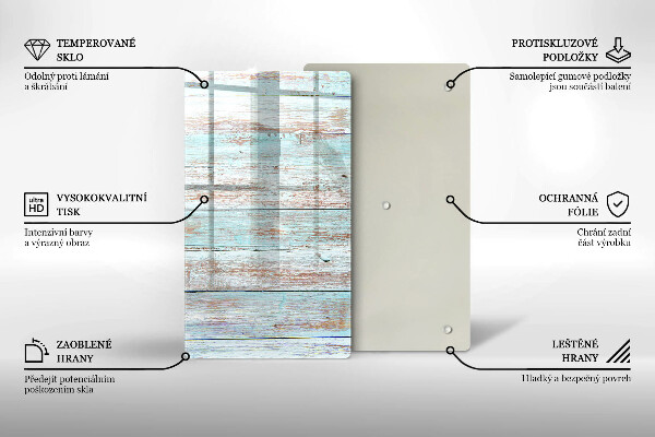 Worktop protector Old vintage boards