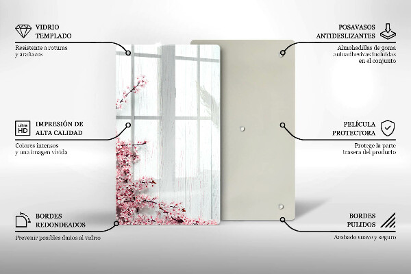 Worktop protector Flowers on the boards