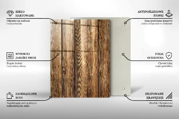 Worktop protector Flowers on the boards