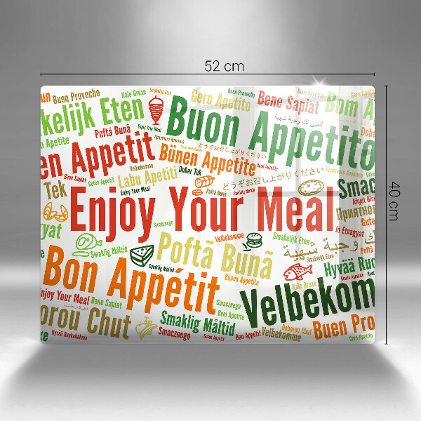 Chopping board glass Tasty language subtitles