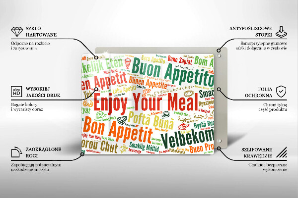 Chopping board glass Tasty language subtitles