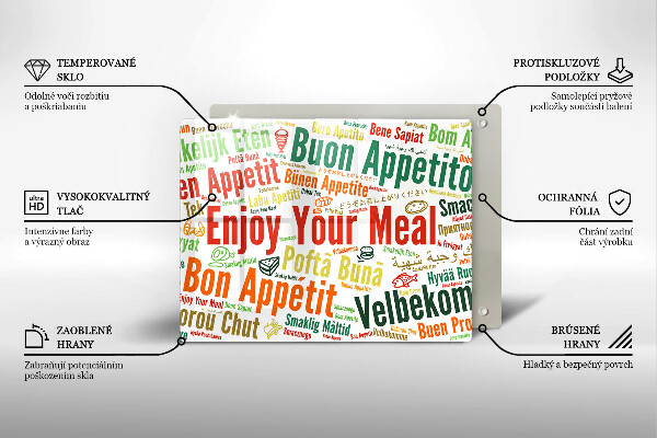 Chopping board glass Tasty language subtitles