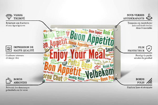 Chopping board glass Tasty language subtitles