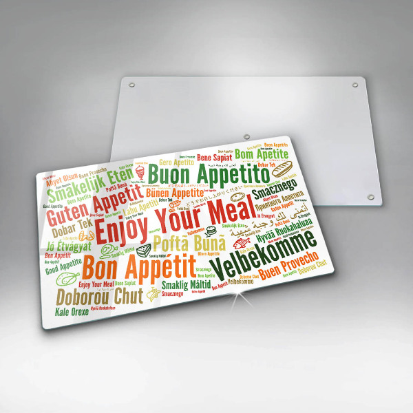 Chopping board glass Tasty language subtitles