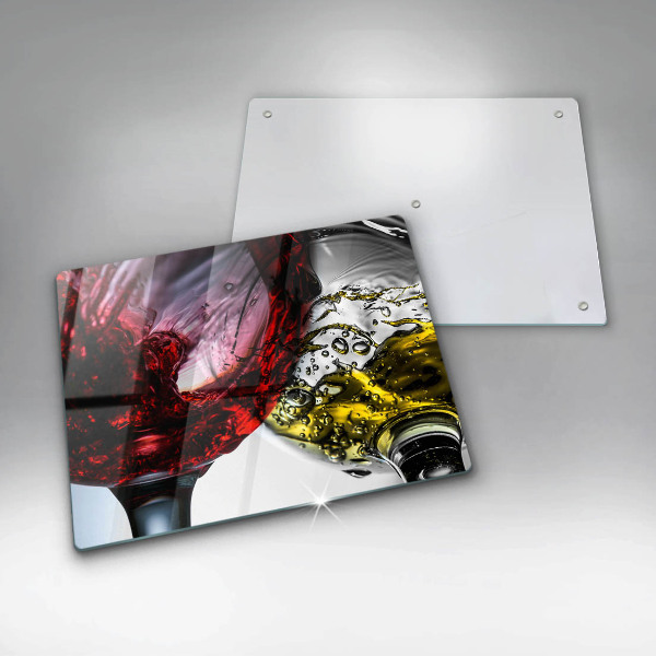 Chopping board glass Wine glasses
