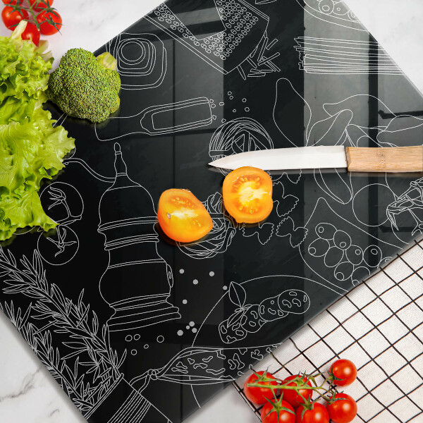 Chopping board glass Kitchen accessories