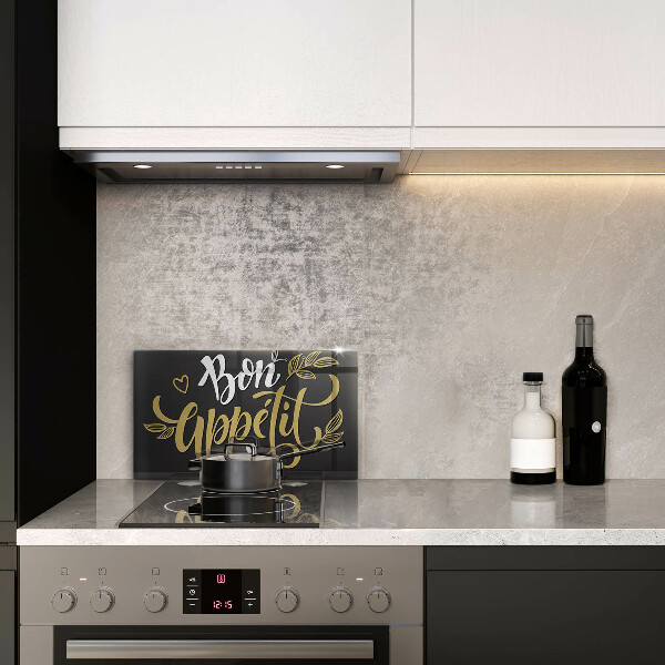 Chopping board The inscription Bon Appetit