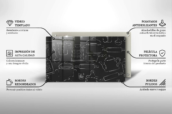 Chopping board Drawing kitchen accessories