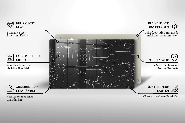 Chopping board Drawing kitchen accessories