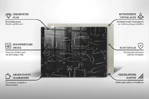 Chopping board Drawing kitchen accessories