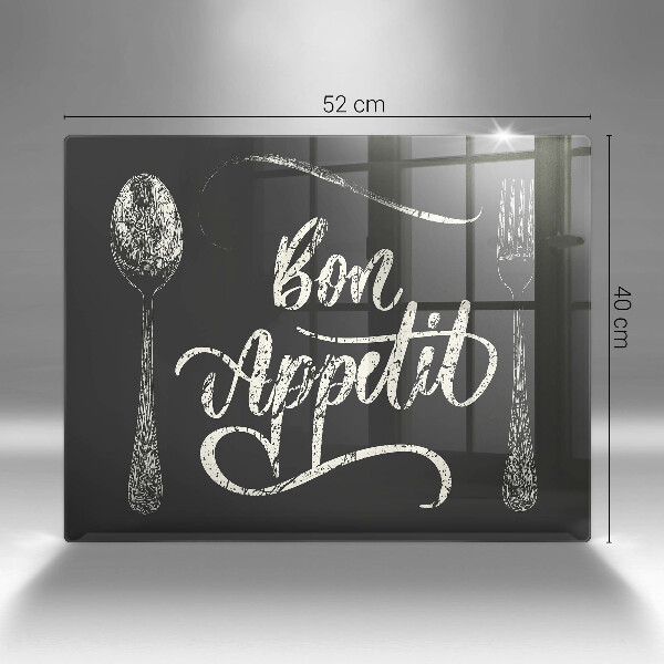 Chopping board The inscription Bon Appetit