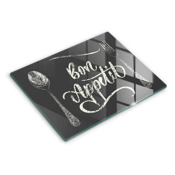Chopping board The inscription Bon Appetit