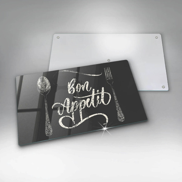 Chopping board The inscription Bon Appetit