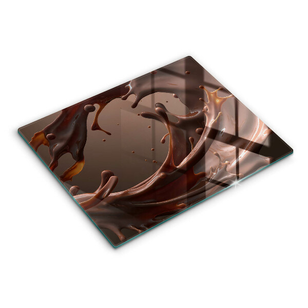 Chopping board Liquid chocolate