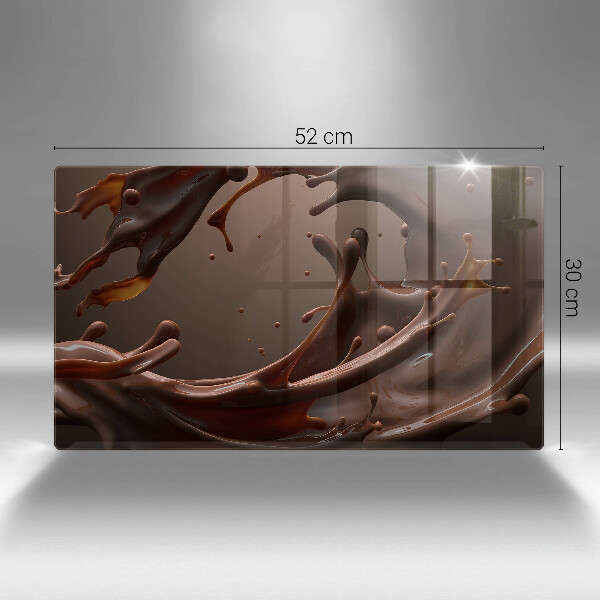 Chopping board Liquid chocolate