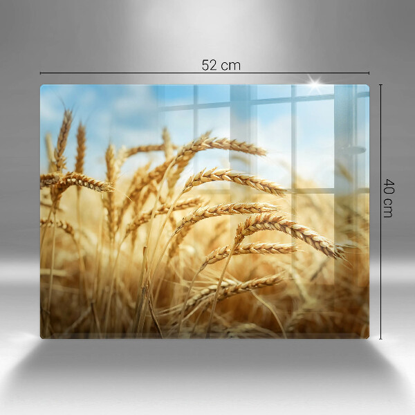 Chopping board Cereals in the field