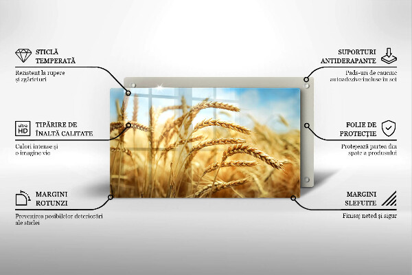 Chopping board Cereals in the field