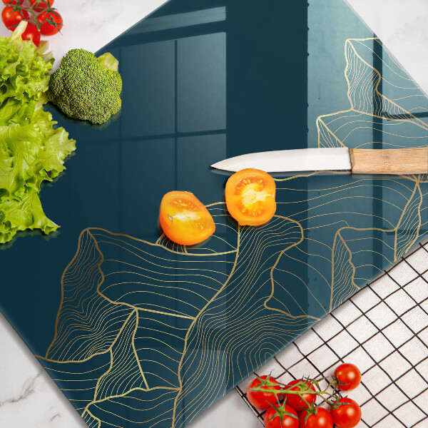 Chopping board Abstract mountains