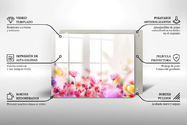 Chopping board Flower meadow