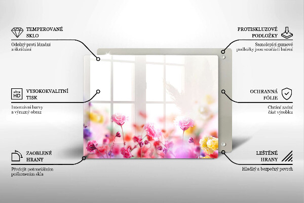 Chopping board Flower meadow