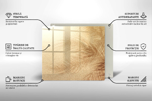 Chopping board Beach sand and holidays