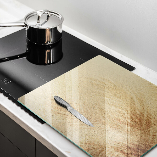 Chopping board Beach sand and holidays