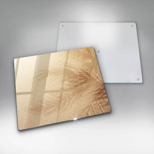 Chopping board Beach sand and holidays