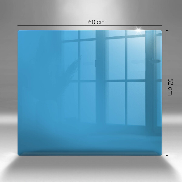 Glass worktop protector Blue color