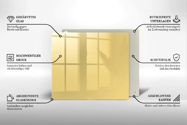 Large worktop saver Yellow