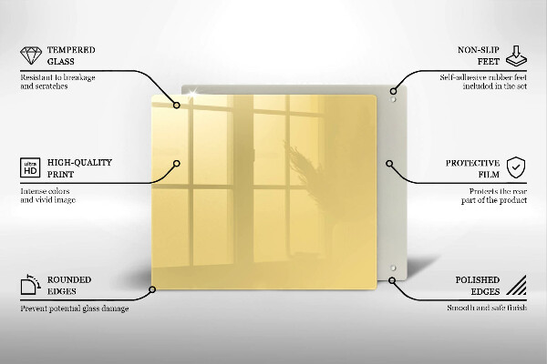 Large worktop saver Yellow