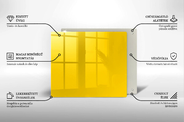 Large worktop saver Yellow