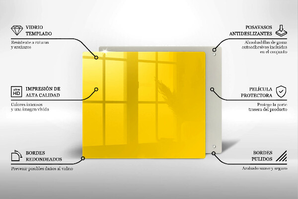 Large worktop saver Yellow