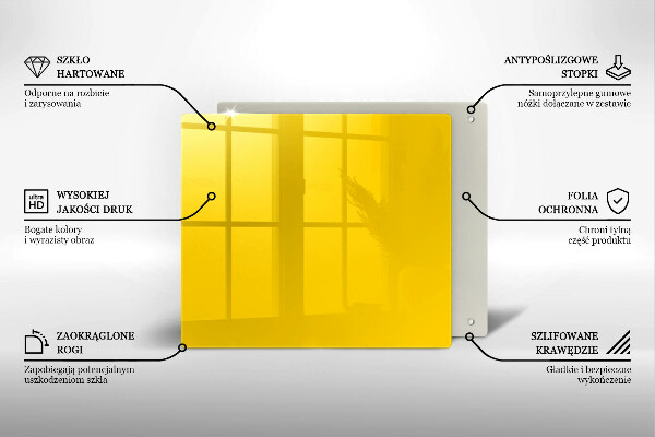 Large worktop saver Yellow