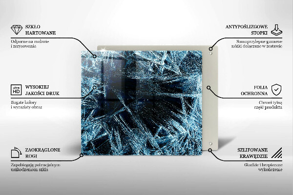 Chopping board Sharp ice structure