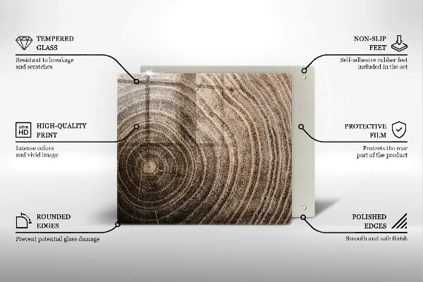Chopping board Wood grain