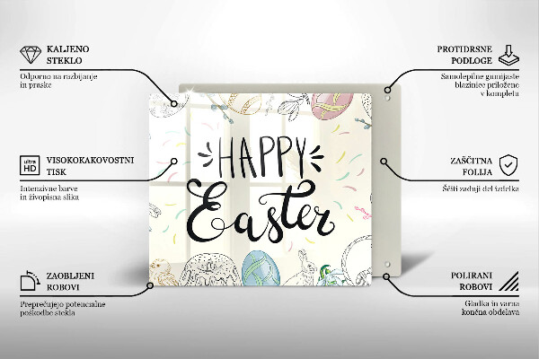 Chopping board Happy Easter