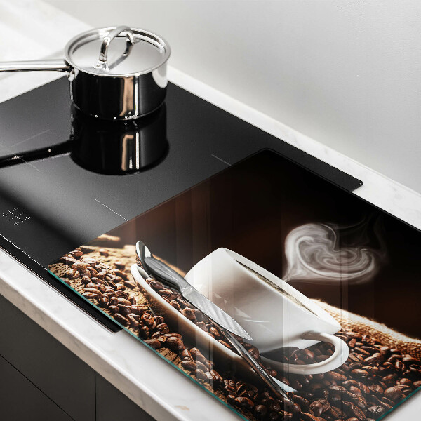 Chopping board Coffee and cup