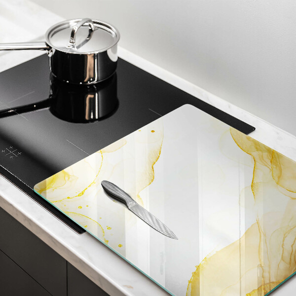 Chopping board Golden abstraction
