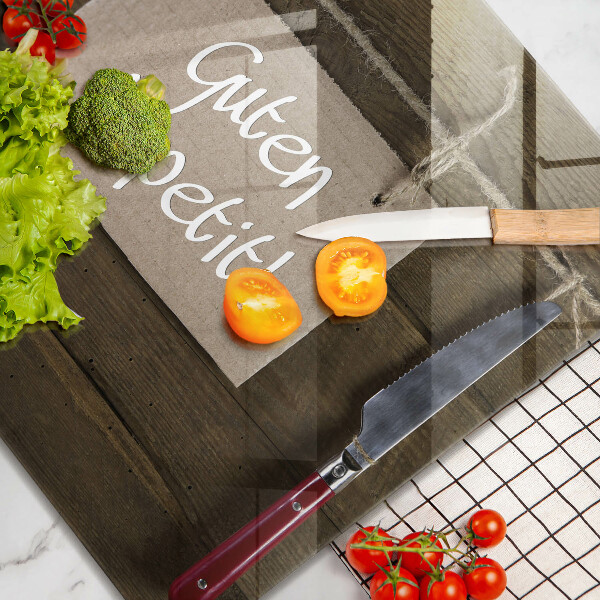 Chopping board GUTEN APETIT inscription boards