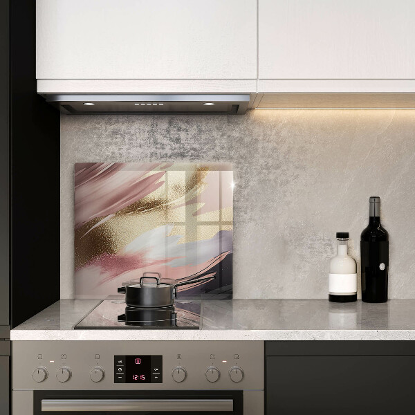 Glass worktop protector Pastel spots