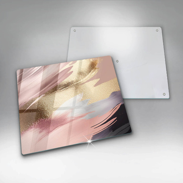 Glass worktop protector Pastel spots